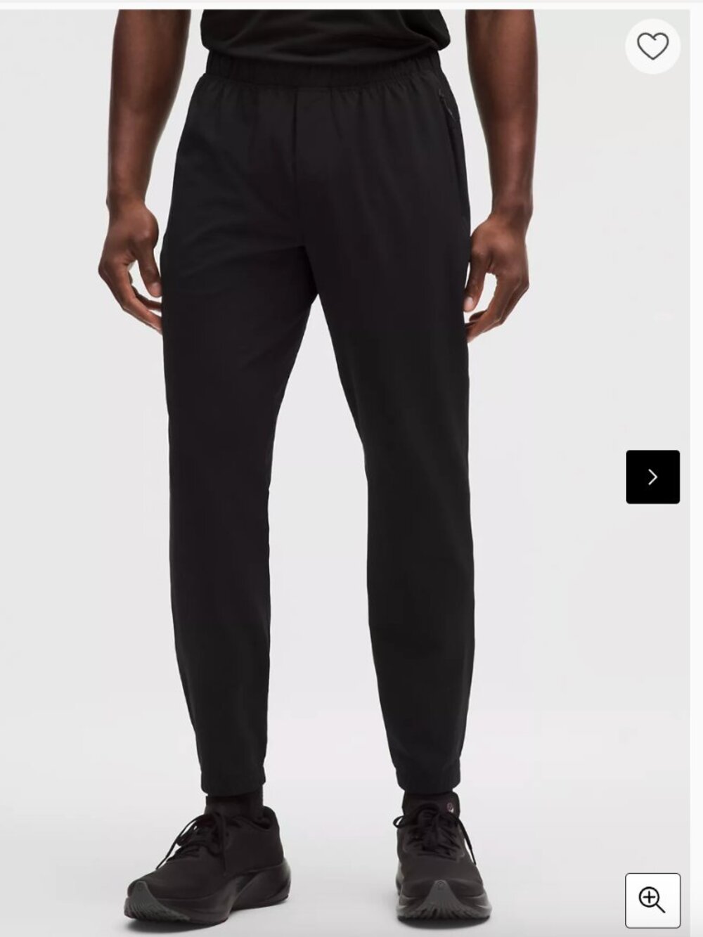 lululemon Mile Maker Jogger *Regular black sweatpants XS